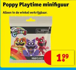 Kruidvat Poppy Playtime minifiguur aanbieding
