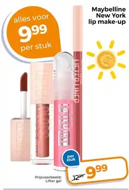 Trekpleister Maybelline new york lip make-up aanbieding