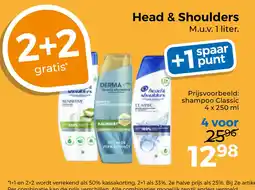 Trekpleister Head & shoulders aanbieding