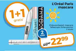 Trekpleister L'Oréal Paris mascara aanbieding