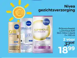 Trekpleister Nivea gezichtsverzorging aanbieding