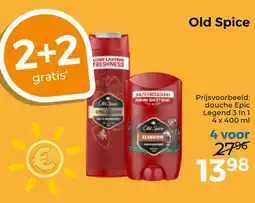 Trekpleister Old Spice aanbieding