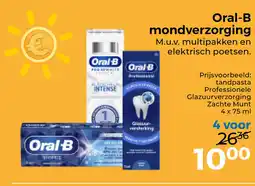 Trekpleister Oral-B mondverzorging aanbieding