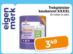 Trekpleister Trekpleister keukenrol XXXXL aanbieding