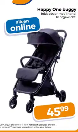 Trekpleister Happy One buggy aanbieding