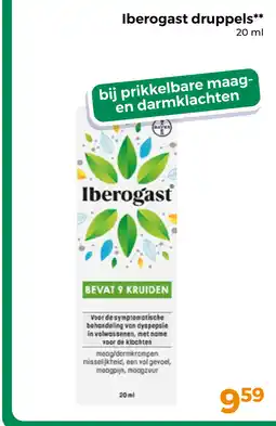Trekpleister Iberogast druppels aanbieding