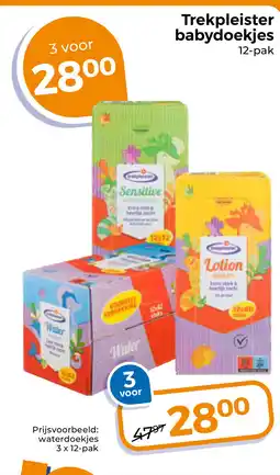 Trekpleister Trekpleister babydoekjes aanbieding