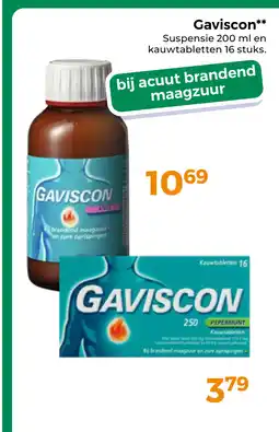 Trekpleister Gaviscon aanbieding