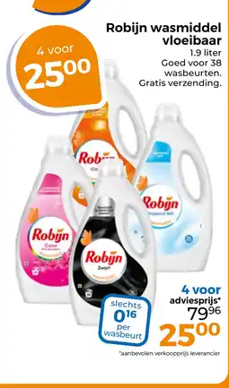 Trekpleister Robijn wasmiddel vloeibaar aanbieding