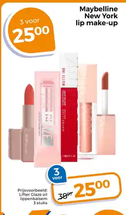 Trekpleister Maybelline new york lip make-up aanbieding
