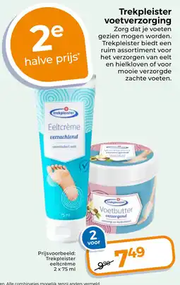 Trekpleister Trekpleister voetverzorging aanbieding