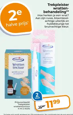 Trekpleister Trekpleister wratten- behandeling aanbieding