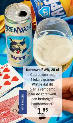 Albert Heijn Korenwolf Wit aanbieding