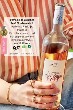 Albert Heijn Domaine de Saint Ser Rosé Bio-Dynamisch aanbieding