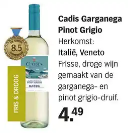 Albert Heijn Cadis Garganega Pinot Grigio aanbieding