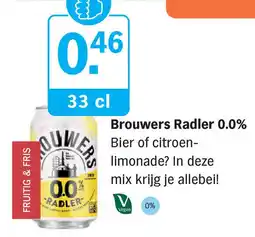 Albert Heijn Brouwers Radler 0.0% aanbieding