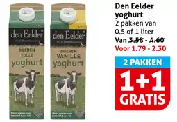 Hoogvliet Den Eelder Yoghurt aanbieding