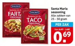 Hoogvliet Santa Maria Seasoning aanbieding