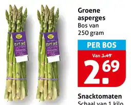 Hoogvliet Groene Asperges aanbieding
