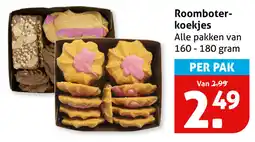 Hoogvliet Roomboterkoekjes aanbieding