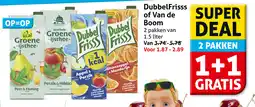 Hoogvliet DubbelFrisss of Van de Boom aanbieding
