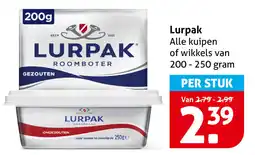 Hoogvliet Lurpak aanbieding