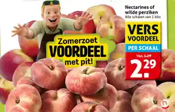Hoogvliet Nectarines of Wilde Perziken aanbieding