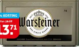 Hoogvliet Warsteiner aanbieding