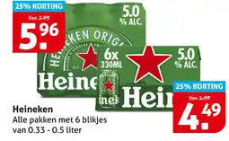 Hoogvliet Heineken aanbieding