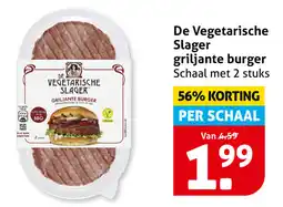 Hoogvliet De Vegetarische Slager griljante burger aanbieding