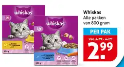 Hoogvliet Whiskas aanbieding