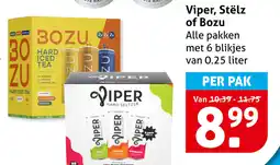 Hoogvliet Viper, Stëlz of Bozu aanbieding