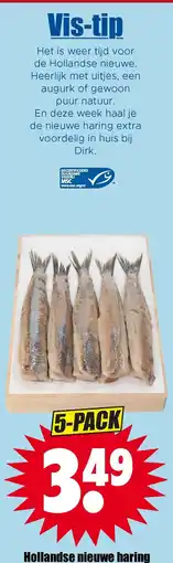 Dirk Hollandse Nieuwe Haring aanbieding
