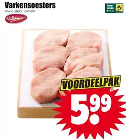 Dirk De Vleeschmeesters Varkensoesters aanbieding