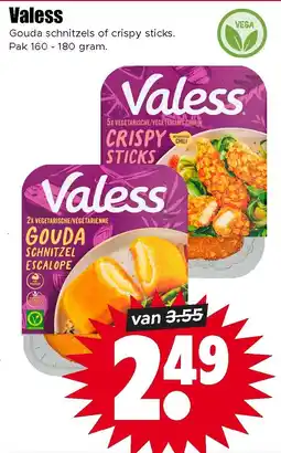 Dirk Valess Gouda Schnitzels of Crispy Sticks aanbieding