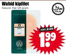 Dirk Wahid kipfilet aanbieding