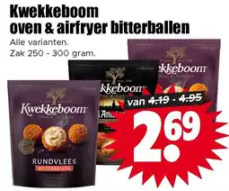 Dirk Kwekkeboom Oven & Airfryer Bitterballen aanbieding