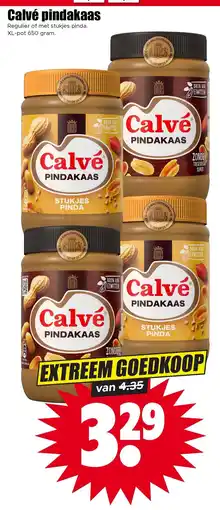 Dirk Calvé Pindakaas aanbieding