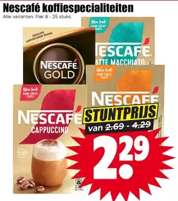 Dirk Nescafé Koffiespecialiteiten aanbieding