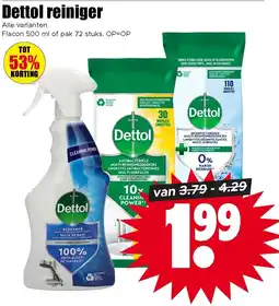 Dirk Dettol Reiniger aanbieding