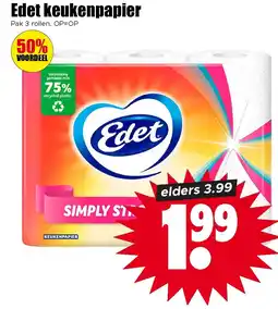 Dirk Edet keukenpapier aanbieding