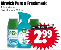 Dirk Airwick pure & freshmatic aanbieding