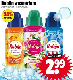 Dirk Robijn wasparfum aanbieding