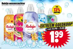 Dirk Robijn wasverzachter aanbieding