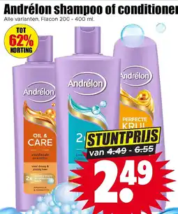 Dirk Andrélon shampooo of conditioner aanbieding
