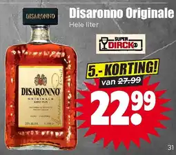 Dirk Disaronno originaale aanbieding