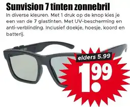 Dirk Sunvision 7 tinten zonnebril aanbieding