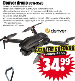 Dirk Denver drone DCW-3520 aanbieding