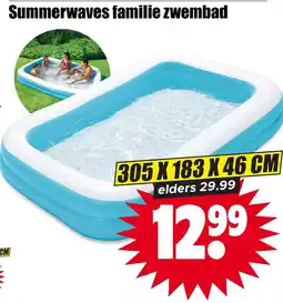 Dirk Summerwaves familie zwembad aanbieding
