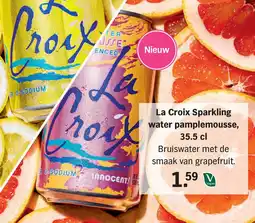 Albert Heijn La Croix Sparkling Water Pamplemousse aanbieding